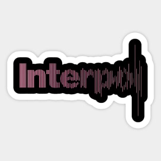 InterPol Sticker